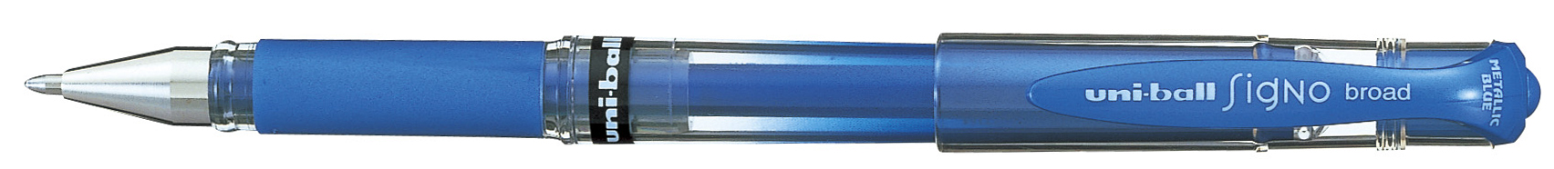 uni-ball Gel-Tintenroller SIGNO broad (UM-153), silber