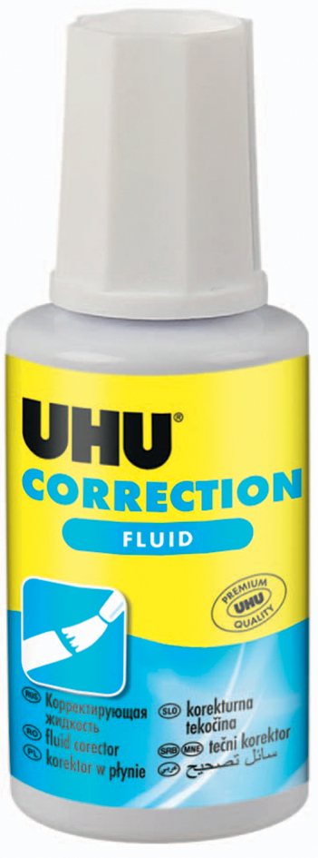 4026700504507 - 10 x Uhu Korrekturfluid Correction Fluid 20 ml weiß