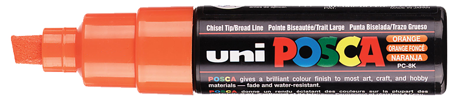 4902778113608 - 6 x Fasermaler Uni Posca PC-8K 8mm gold