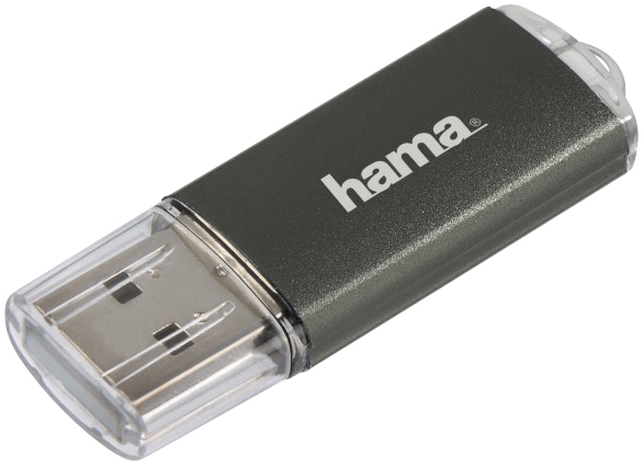 hama USB 2.0 Speicherstick FlashPen , Laeta, , 16 GB, grau