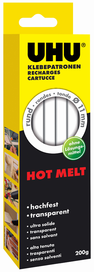 4026700478747 - Heißklebepatrone Hot Melt 200 g transparent