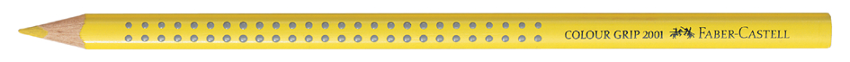 FABER-CASTELL Dreikant-Buntstift Colour GRIP, zitronengelb