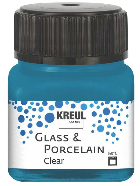 4000798162115 - Glass & Porcelain Clear violett 20 ml Künstlerfarben - Kreul