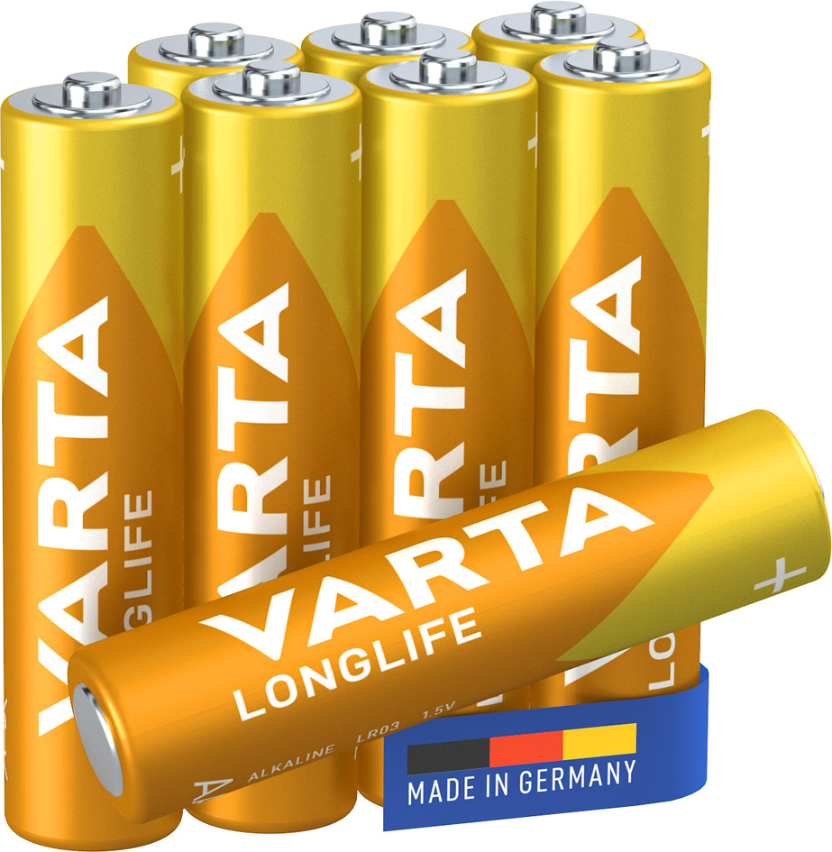 VARTA Alkaline Batterie , Longlife, , Micro (AAA)
