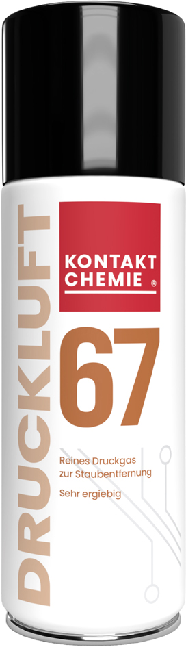 5412386056727 - Kontakt Chemie DRUCKLUFT 67 33167-DE Druckluftspray nicht brennbar 400 ml