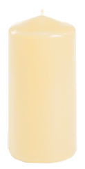 4002911134368 - Stumpenkerze Durchmesser 50 mm creme