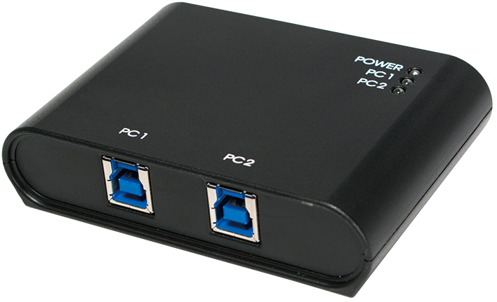 LogiLink USB 3.0 Sharing Switch, 2 PC, s auf 1 USB Endgerät