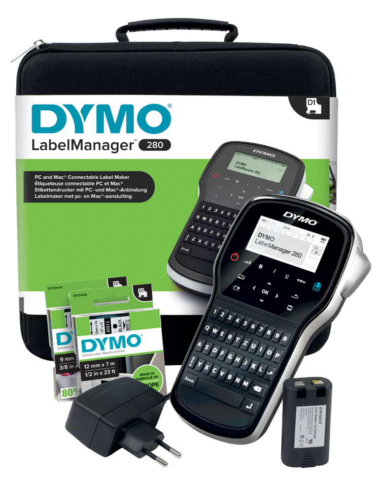 DYMO Hand-Beschriftungsgerät , LabelManager 280, , im Koffer