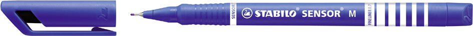 STABILO Fineliner SENSOR medium, blau