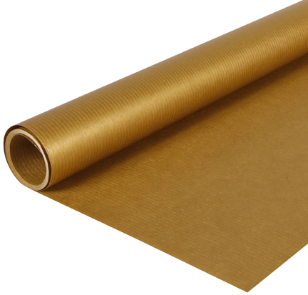 3065501957755 - Packpapier Color 700 mm x 10 m gold