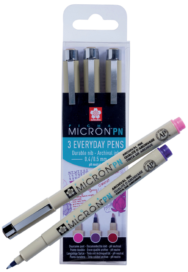 8712079409401 - Fineliner Pigma Micron PN 3er Craft-Set