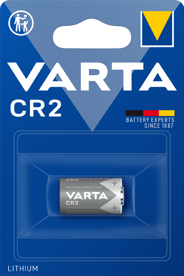 VARTA Foto-Batterie , LITHIUM, , CR2, 3,0 Volt