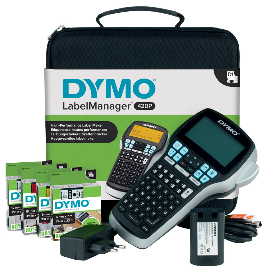 DYMO Hand-Beschriftungsgerät , LabelManager 420P,  im Koffer