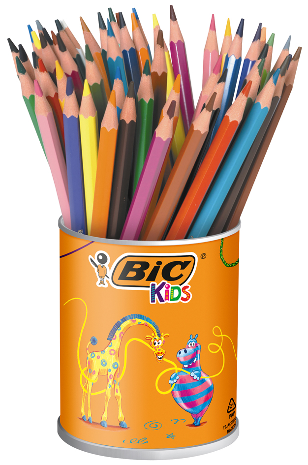 3086126705842 - BIC KIDS Buntstifte Evolution ecolutions 60er Runddose