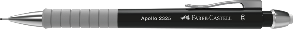 6933256639929 - FABER-CASTELL Druckbleistift APOLLO 2325 schwarz