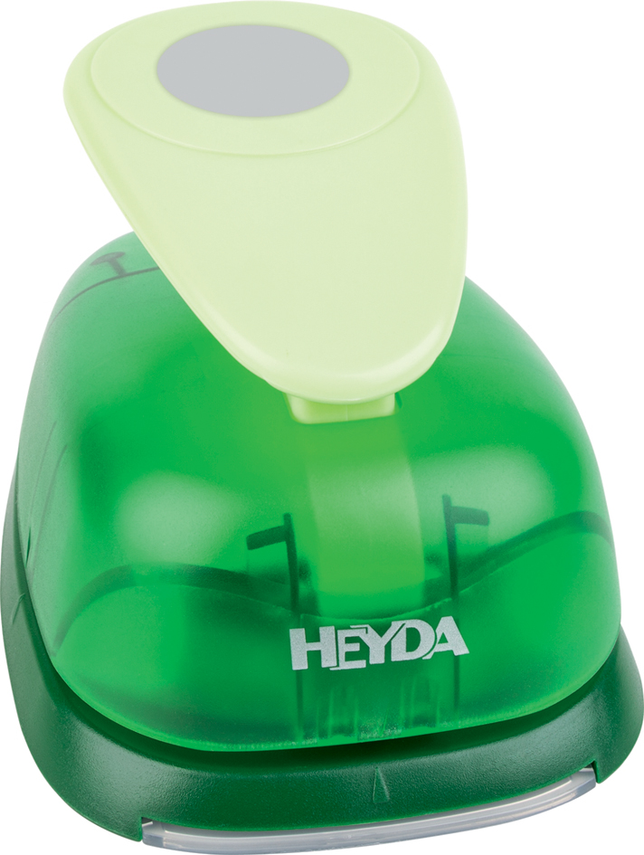 HEYDA Motivstanzer XXXL , Kreis, , Farbe: grün