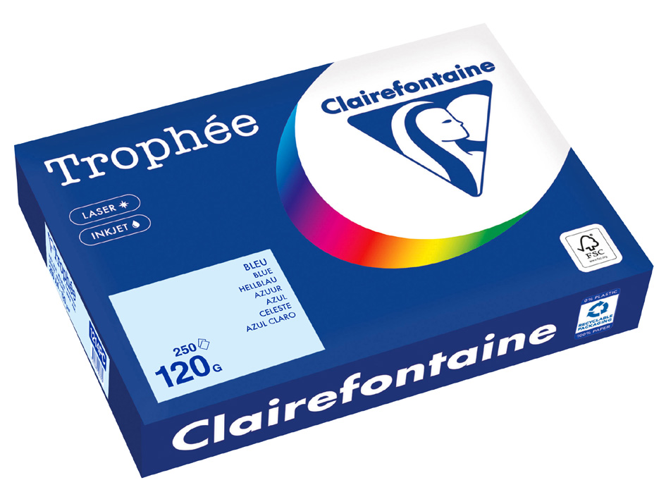 3329680122008 - 5 x Kopierpapier Trophee A4 120g qm VE=250 Blatt lila