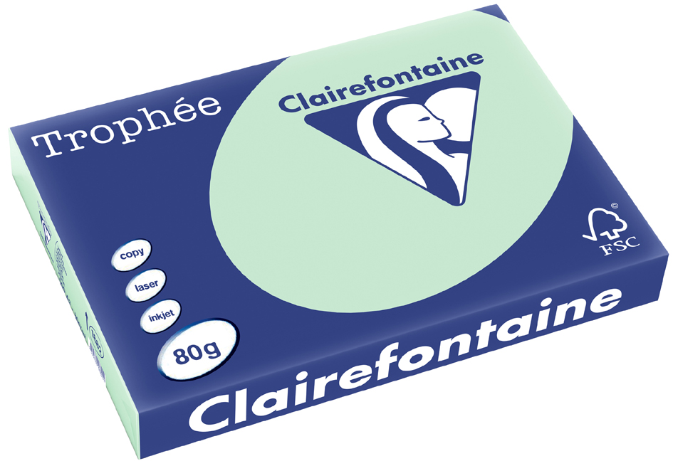 Clairefontaine Multifunktionspapier Trophée, A3, karibikblau