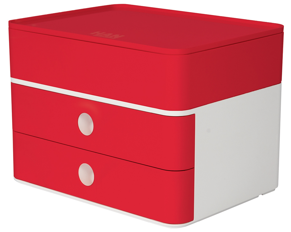 HAN Schubladenbox SMART-BOX plus ALLISON, cherry red
