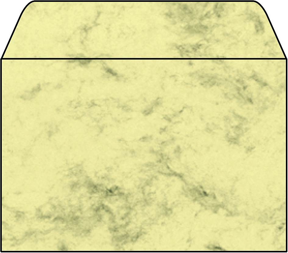 sigel Umschlag, C6, 90 g/qm, gummiert, Marmor beige