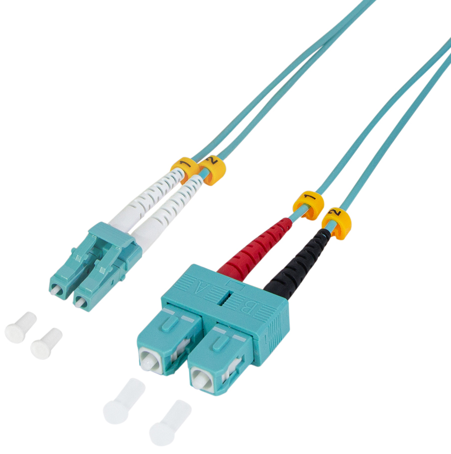 4052792017977 - LogiLink LWL Patchkabel LC-Duplex - SC-Duplex OM3 100 m