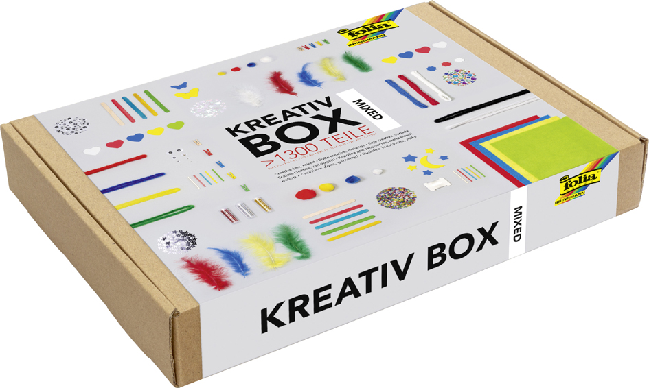 folia Kreativ Box , mixed, , über 1.300 Teile