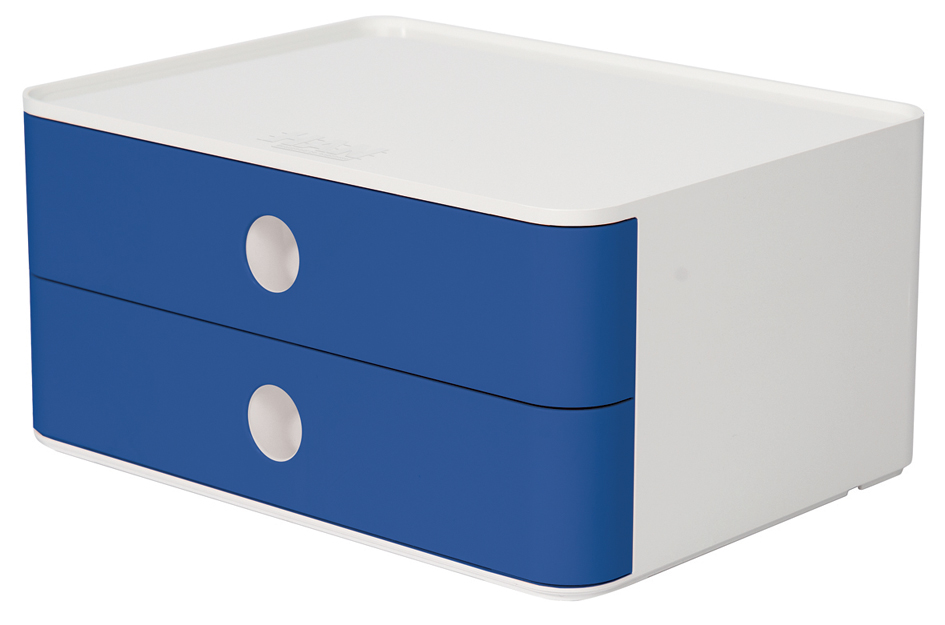 HAN Schubladenbox SMART-BOX ALLISON, 2 Schübe, royal blue