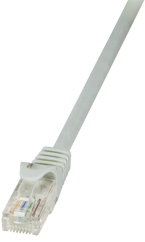 4052792025552 - CP1062U RJ45 Netzwerkkabel Patchkabel cat 5e u utp 300 m Grau 1 St - Logilink