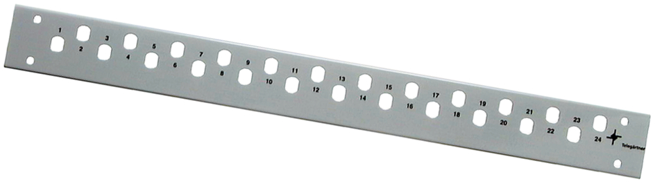 4018359211868 - Telegärtner 19 LWL Patch Panel Frontplatte für 12 ST -