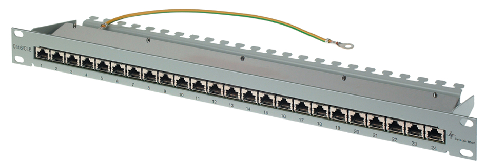 4018359402273 - MPP24-HS K - Patch Panel - RJ-45 X 24 - Hellgrau RAL 7035 - 1U - 483 cm (19)