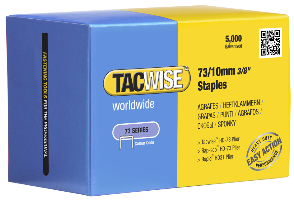 5051439003174 - Tacwise - 0456 heftklammern verzinkt 73 10MM (5000 stück)