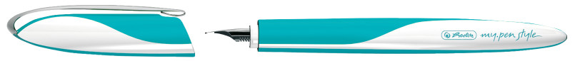 herlitz Füllhalter my.pen style , Carribean Turquoise,