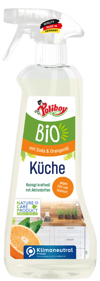 Poliboy Bio Küchen Reiniger, 500 ml Sprühflasche
