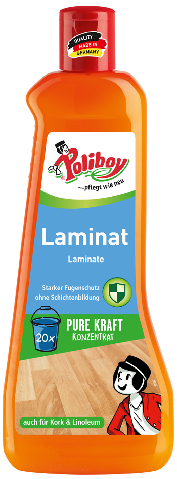 0000040161617 - Laminatpflege 500 ml Holzreiniger & Pflege - Poliboy