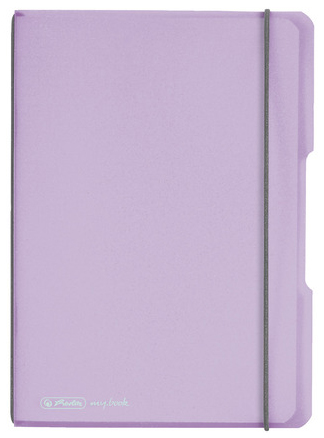 herlitz Notizheft my.book flex Pastell, A5, PP-Cover, rosé-