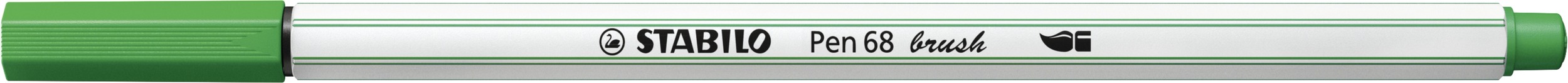 STABILO Pinselstift Pen 68 brush, smaragdgrün