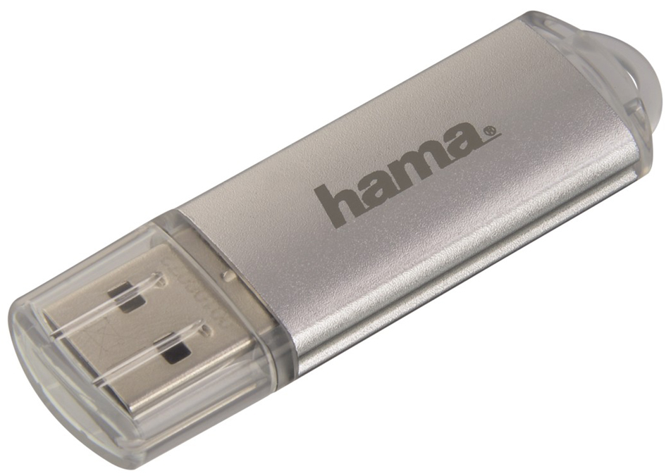hama USB 2.0 Speicherstick FlashPen , Laeta, , 128 GB, silber
