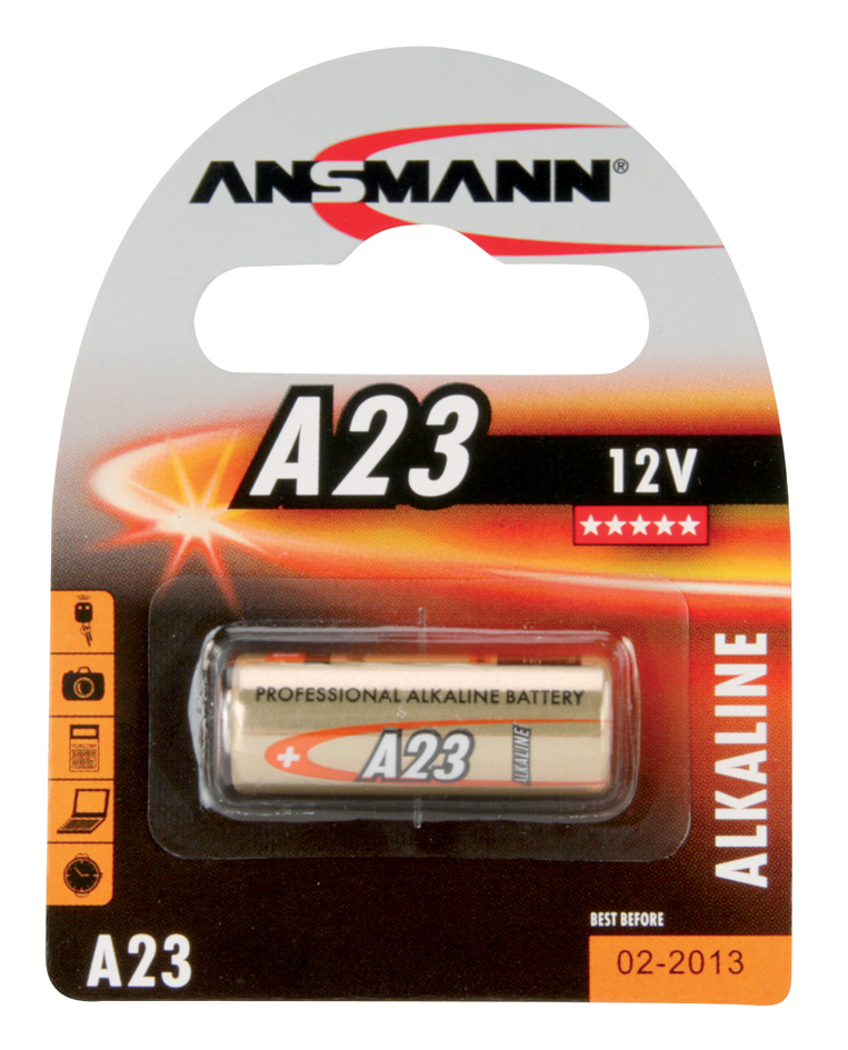 ANSMANN Alkaline Batterie , A23, , 12 Volt (LRV08)
