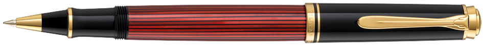 Pelikan Tintenroller , Souverän 600, , schwarz/rot
