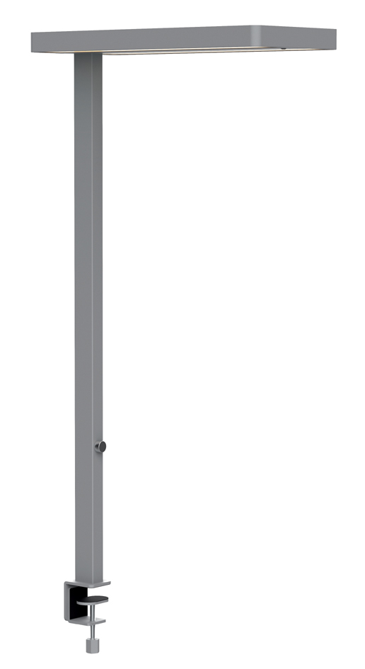 MAUL LED-Tischleuchte MAULjuvis sensor, silber, mit Klemmfuß