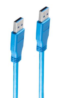 4017538042507 - SHVP BS77032-1 - USB 30 Kabel A Stecker auf A Stecker blau 18 m