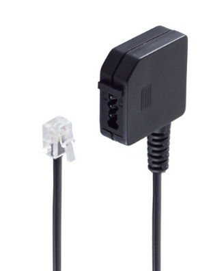 shiverpeaks BASIC-S Telefon-Adapterkabel, RJ11 Stecker -