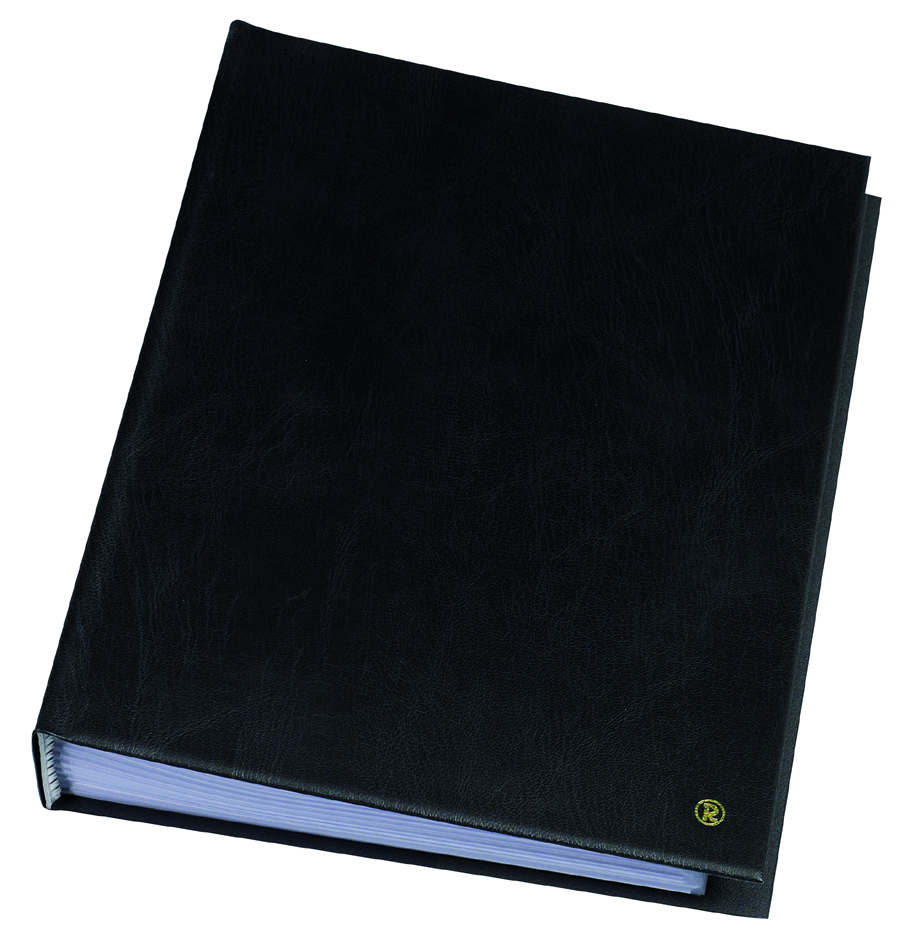 rillstab Sichtbuch , Original, , DIN A3, 24 Hüllen, schwarz