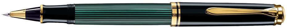 Pelikan Tintenroller , Souverän 400, , schwarz/grün