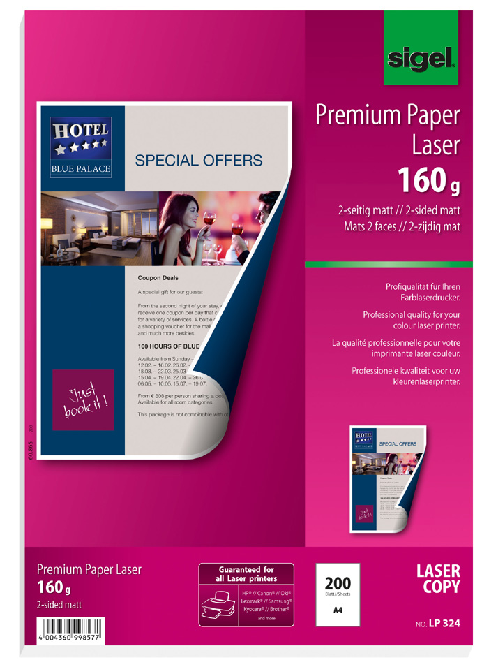 sigel Multifunktionspapier , Premium, , DIN A4, 120 g/qm