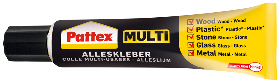 Pattex Alleskleber Multi, lösemittelfrei, 20 g Tube