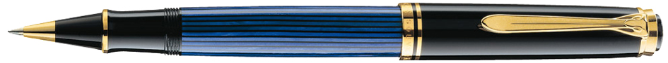 Pelikan Tintenroller , Souverän 800, , schwarz/blau
