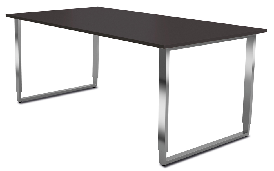 4044917428034 - Schreibtisch 180 x 80 cm Aveto Typ A - Anthrazit Dunkelgrau 180 cm x 68 - 82 cm x 80 cm Büroschreibtische von Büromöbel Experte