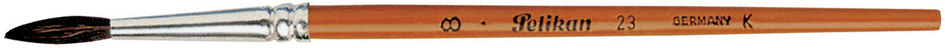 Pelikan Haarpinsel Sorte 23, Gr. 2, stumpfer Holzstiel