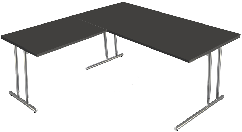 kerkmann Schreibtisch ARTLINE mit Anbau, (B)1.800 mm